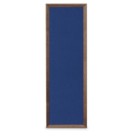 United Visual Products Slim Style Indoor Enclosed Corkboard, 24 UVRDS23SBH-WHITE-BUFF